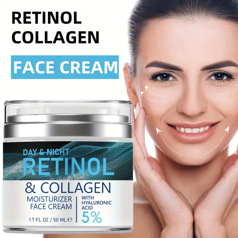 Retinol Kollagenkräm – Anti-Age & Djup återfuktning