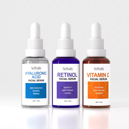 Séfralls Hyaluronsyra VC Essens Set – 3x30ml