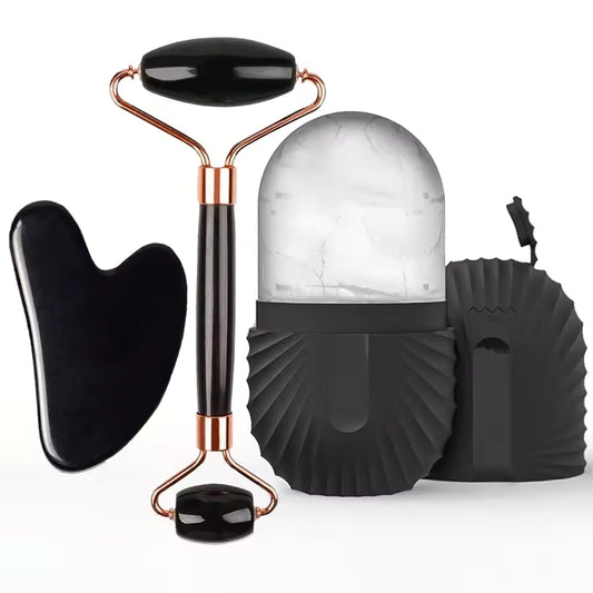 Isroller Set – Ansikte & Gua Sha