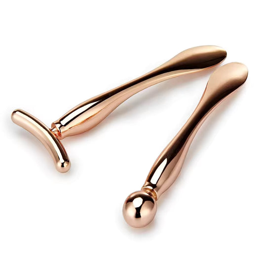 Metall Roller & Ögonmassager – 2-delars Set