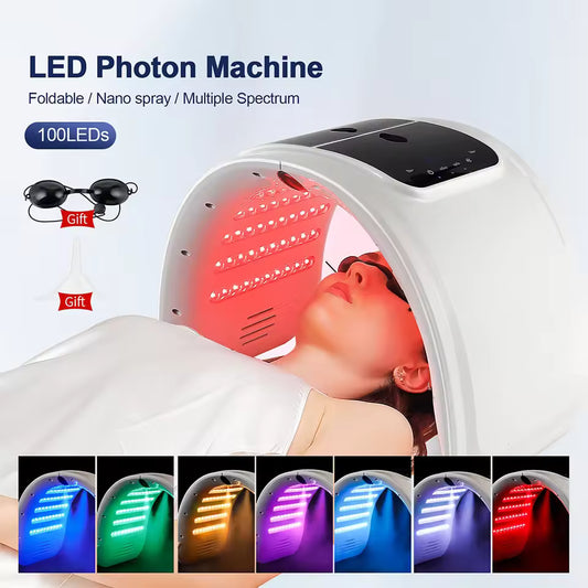 ForeverLily LED Ansiktsmask – 7-Färgs Hudföryngrande Mask